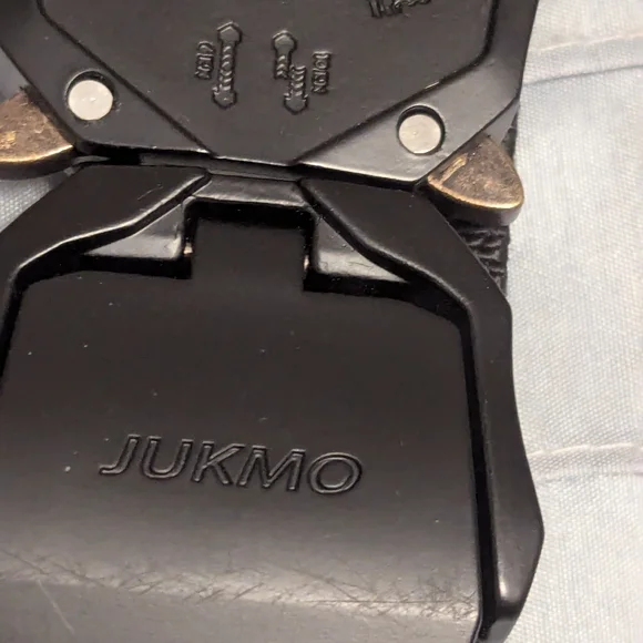 JUKMO Black Tactical Men's Heavy Duty Quick Release Belt 30-36" S - Picture 2 of 4